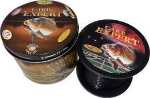 Волосінь CARP EXPERT 0.25mm 1000m Carbon 6625 фото