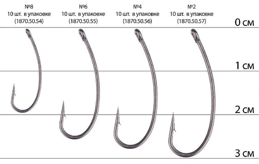 Гачки Select Carp Turn Down №2 40306 фото