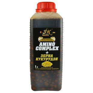 Зерна кукурузи 3-K Baits залиті в AminoComplex 1000мл 44850 фото