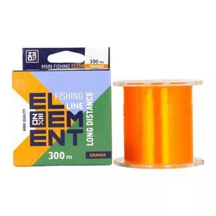 Волосінь ZEOX Element Long Distance Line 300м Orange 0.285mm 74184 фото