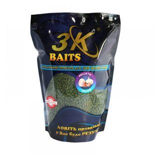 Пелетс 3-K Baits Pellets 8мм (часник) 0.8кг 49693 фото