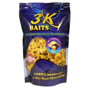 Подрібнений зерновий Мікс 3-K Baits (мед) 500г 62871 фото