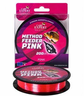Волосінь Carp Expert Method Feeder Pink 200m 0.20mm 47793 фото