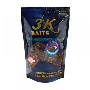 Зерновий МІКС 3-K Baits Micro Seed MIX (натуральний) 1кг 51180 фото