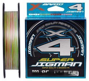 Шнур YGK X-Braid Super Jig Man X4 200m #0.6/0.128mm 56153 фото