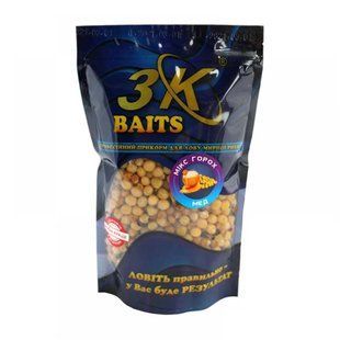 Зерновий Мікс 3-K Baits Горох (мед) 1кг 51174 фото