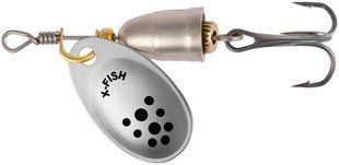 Блешня X-Fish Wolf №2 5g Silver 71998 фото