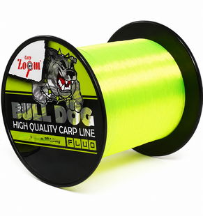 Волосінь Carp Zoom Bull-Dog Fluo Carp Line 1000m 0.25mm 71835 фото